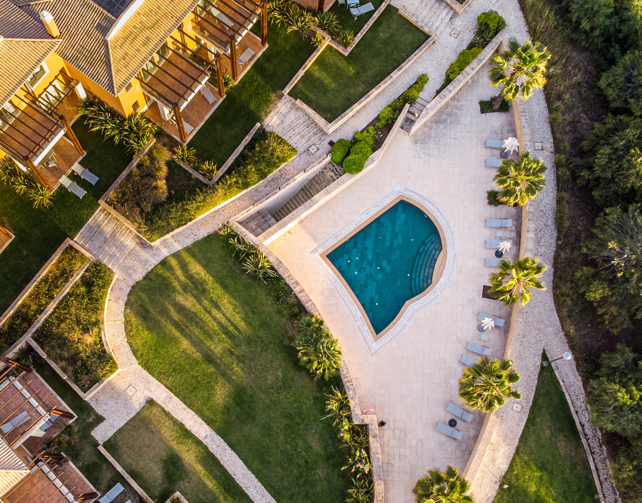 Monte Santo Resort Carvoeiro  Exteriér fotografie Aerial view of the resort